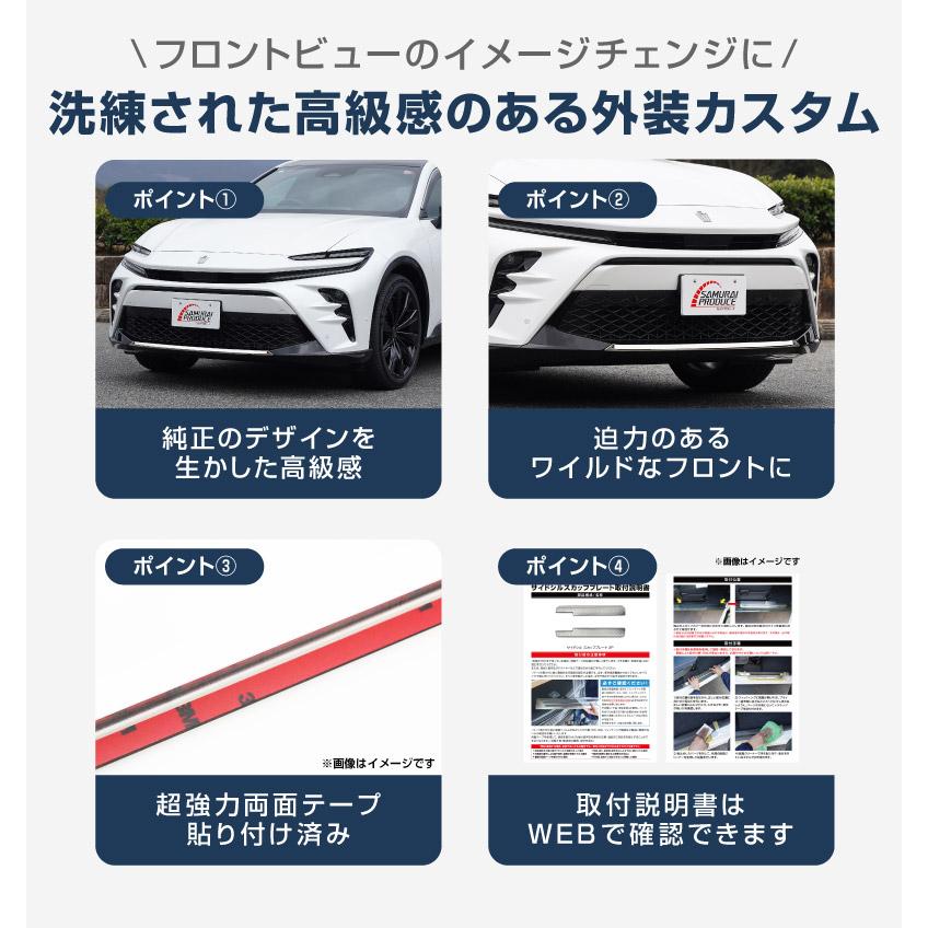 サムライプロデュース クラウンスポーツ フロントリップ ガーニッシュ