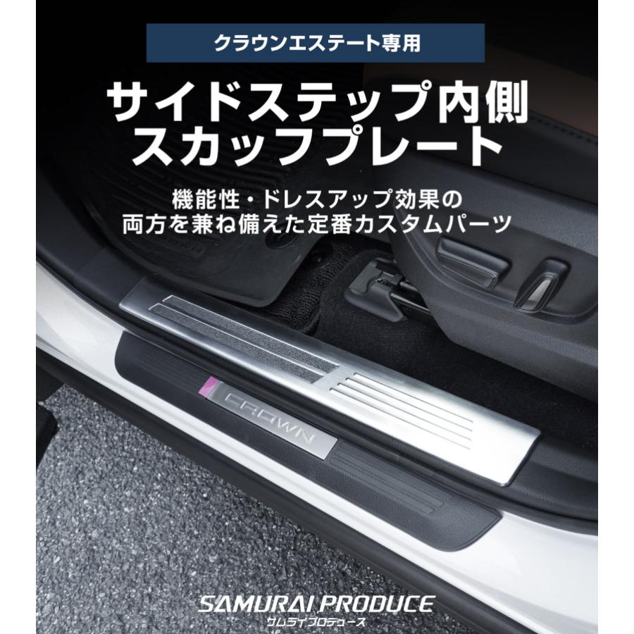 サムライプロデュース クラウンエステート サイドステップ内側