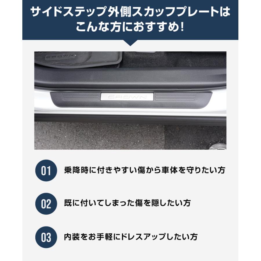 サムライプロデュース クラウンエステート サイドステップ外側