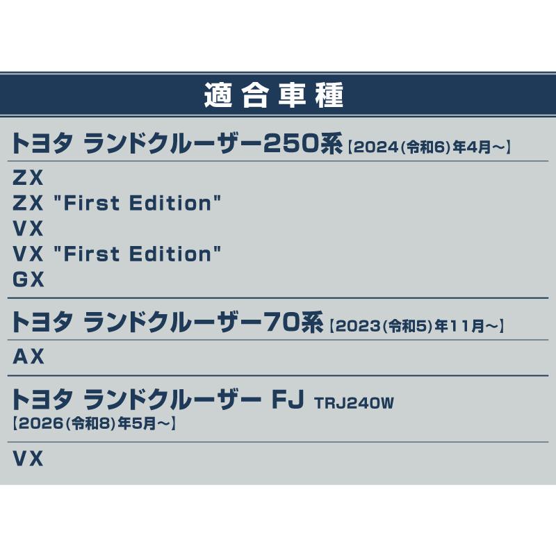 あお様 オーダーページ サムライプロデュース 新型ランドクルーザー ランクル250 ランクルFJ