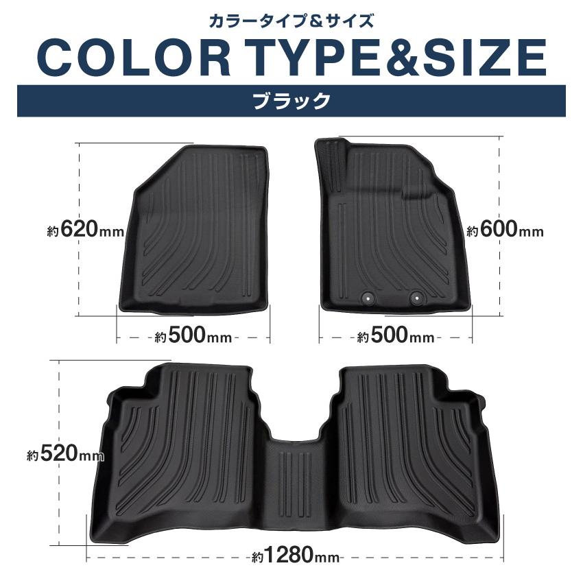 サムライプロデュース スズキ フロンクス 専用 フロアマット ラバー