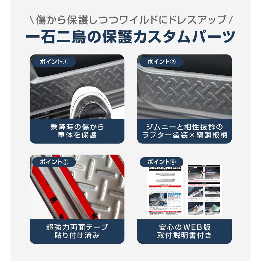 サムライプロデュース ジムニー ノマド JC74W 専用 インナードア