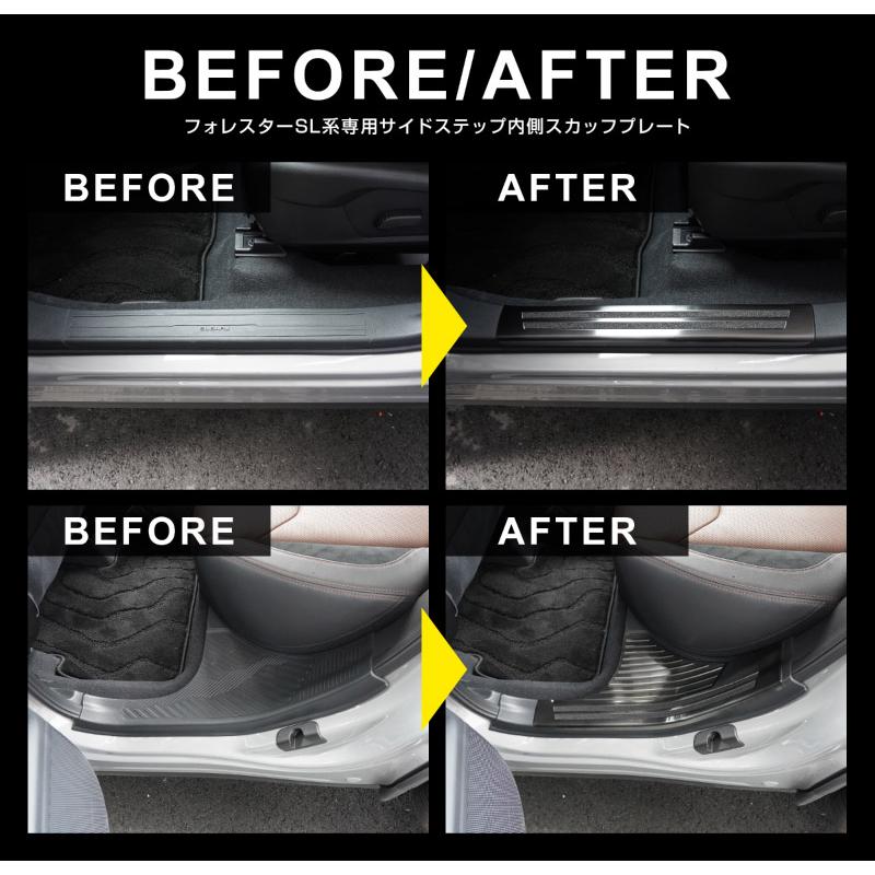 サムライプロデュース スバル 新型フォレスター SL系 専用 サイド