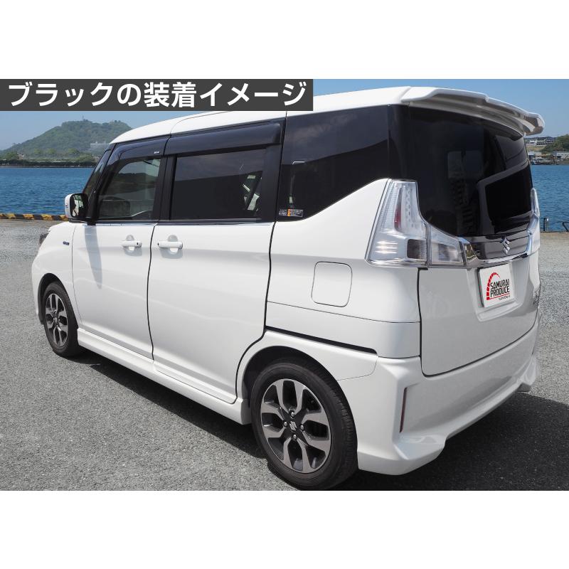 サムライプロデュース ドアモール 全車種対応 8m 選べる2色 ブラック