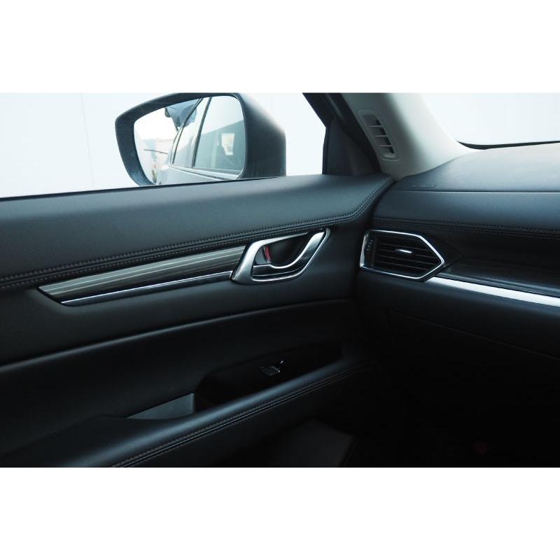 アウトレット品 マツダ CX-5 CX5 KF系 CX-8 CX8 KG系 前期 後期 共通 内側ドアハンドルガーニッシュ サテンシルバー 4P