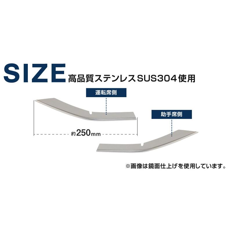 アウトレット品 トヨタ 新型プリウス 60系 フロントグリルガーニッシュ 2P 鏡面仕上げ｜thepriz｜11