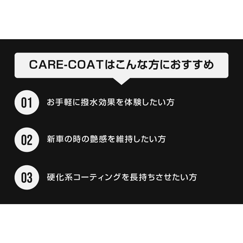 ガラス系簡易コーティング剤 サムライケアコート 300ml マイクロファイバークロス セット 艶出し コーティング剤 塗装面専用 | サムライプロデュース | 03