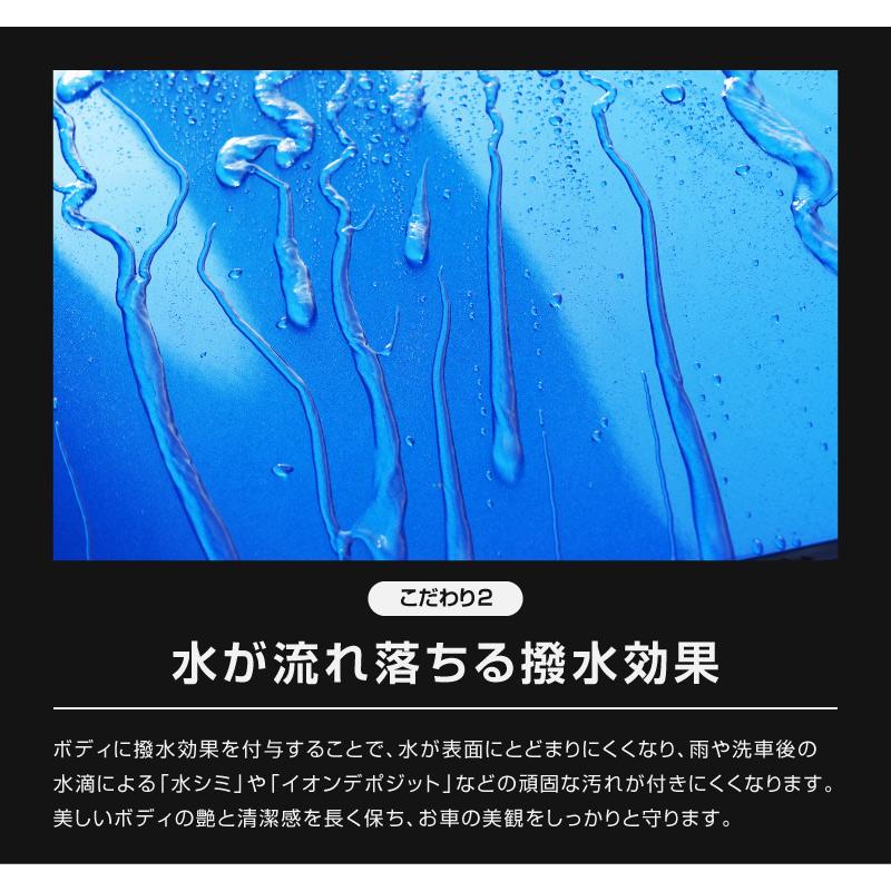 ガラス系簡易コーティング剤 サムライケアコート 300ml マイクロファイバークロス セット 艶出し コーティング剤 塗装面専用 | サムライプロデュース | 08