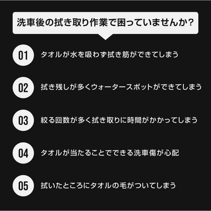 超吸水 サムライタオル 大判 Lサイズ 70cm×90cm 洗車キズが付きにくい 高品質マイクロファイバー | サムライプロデュース | 03