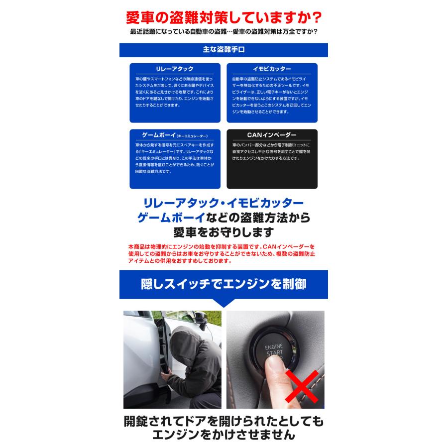 サムライプロデュース レクサス LEXUS NX 専用 車両盗難予防装置