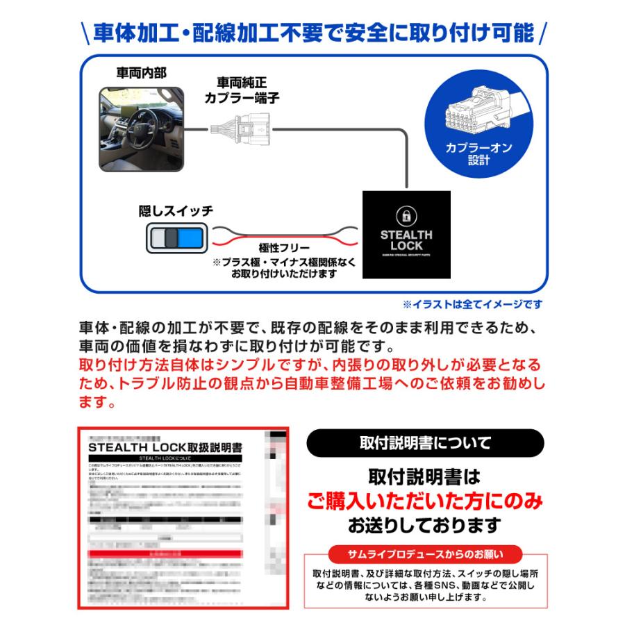 サムライプロデュース レクサス LEXUS LX 専用 車両盗難予防装置