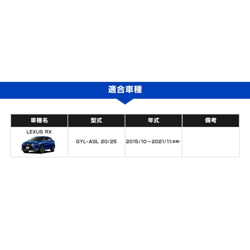 サムライプロデュース レクサス LEXUS RX 専用 車両盗難予防装置