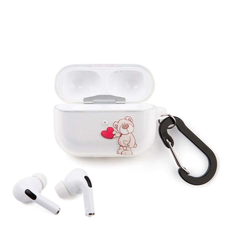 NICI ニキ AirPods Pro CASE White Bear#A【AirPods Pro対応 NICI ニキ AirPods Pro CASE White Bear#A【AirPods Pro対応