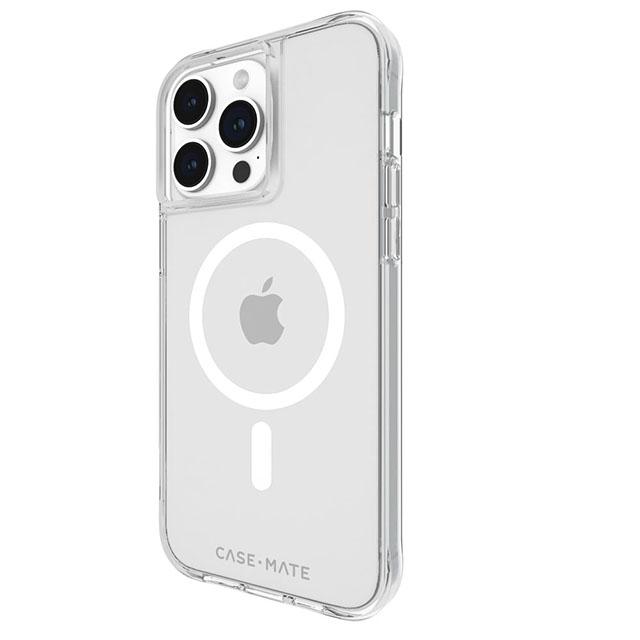 Case-Mate シンプルなデザインの耐衝撃クリアケース iPhone 15