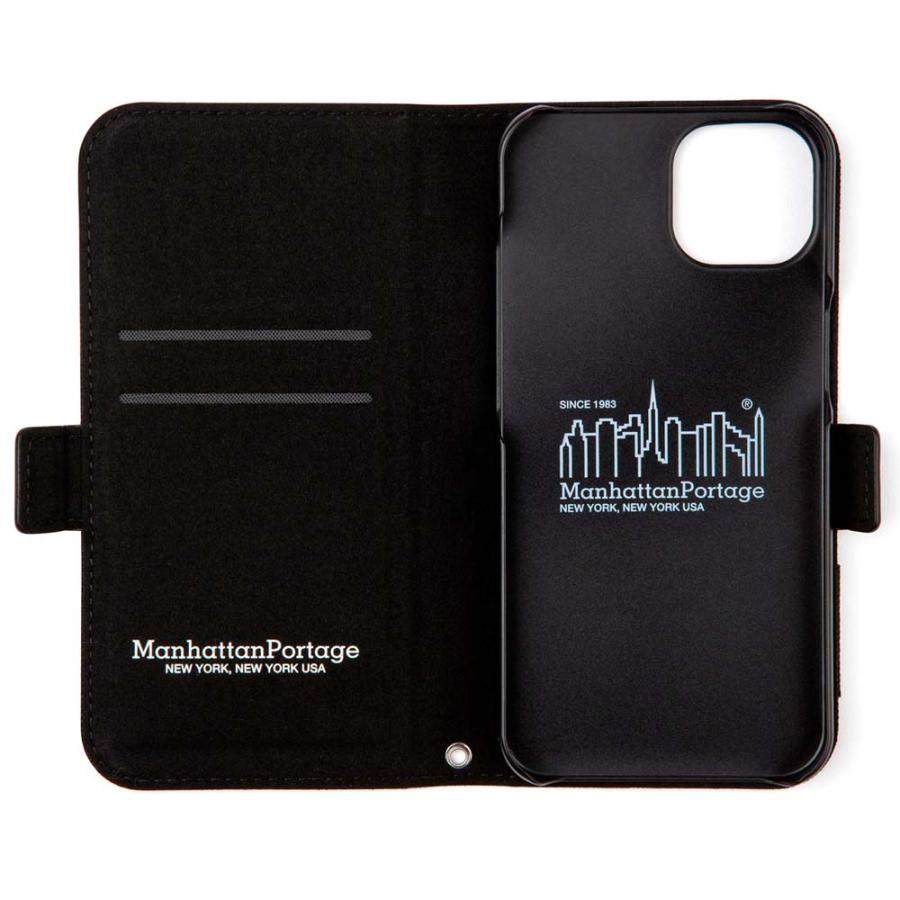 Manhattan Portage CORDURA NYLON 手帳型ケース BLACK【iPhone Manhattan Portage CORDURA NYLON 手帳型ケース BLACK【iPhone