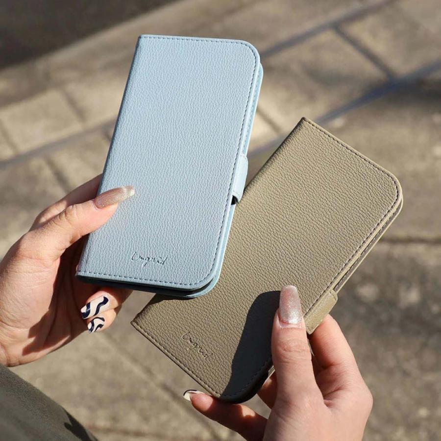 Ungrid - 専用！新品Ungrid iPhoneカバー♡ Ungrid アングリッド ケース Book Type Case KHAKI【iPhone 12