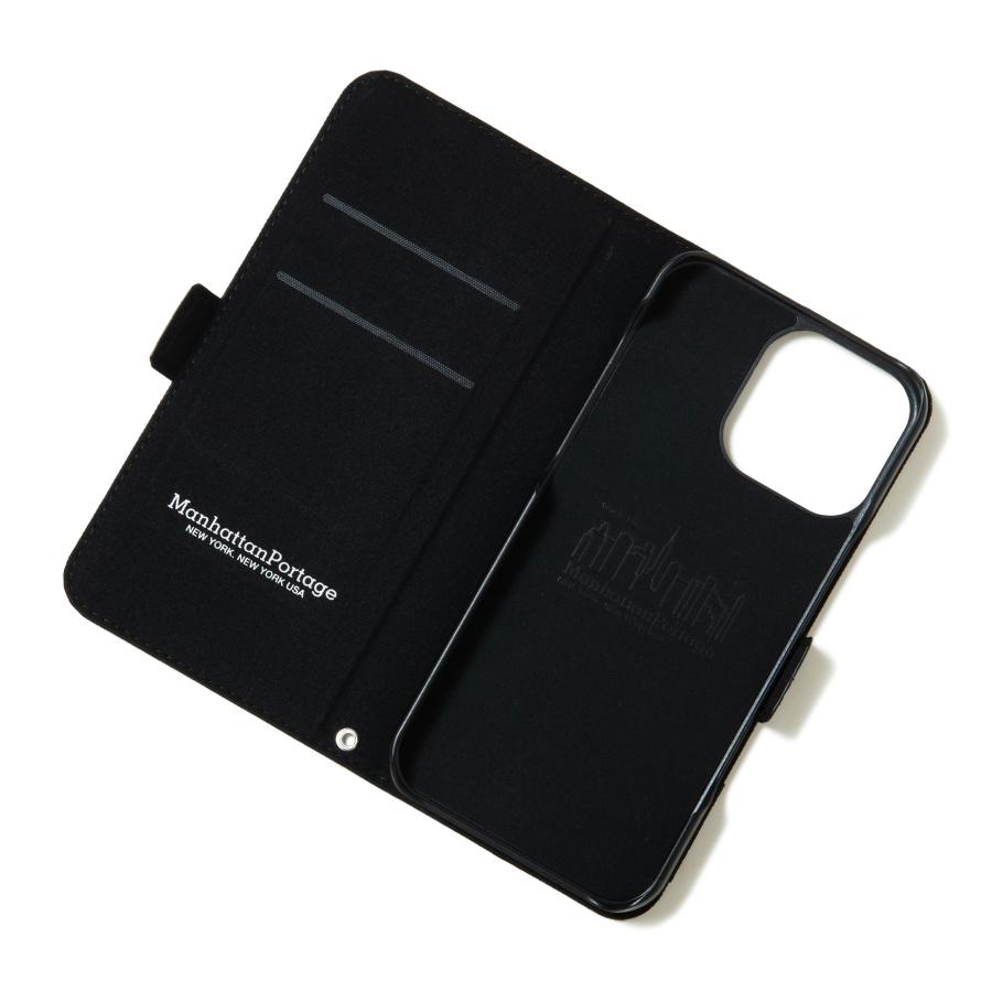 Manhattan Portage アイフォン16 ケース iPhone16 case【MagSafe対応】 CORDURA NYLON Book Type Case 手帳型 マンハッタンポーテージ |  | 04