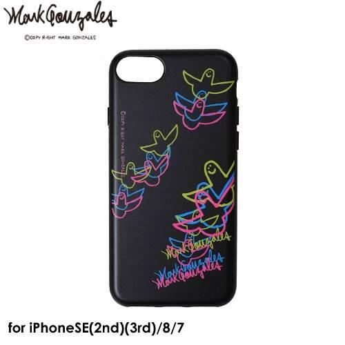 Mark Gonzales Hybrid Back Case BLACK【iPhone SE(第2,3世代)/8/7対応