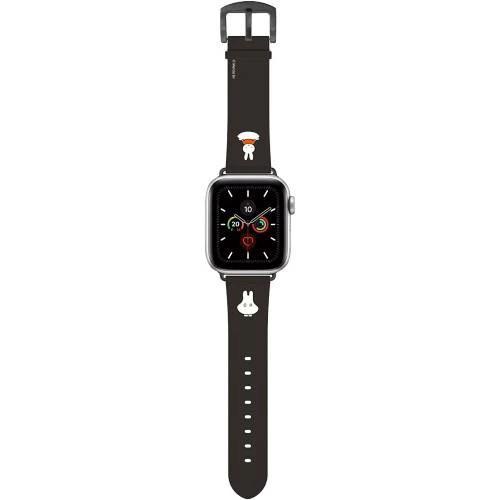 ミッフィー Miffy（ミッフィー） Apple Watch 41/40/38mm 対応レザーバンド おばけ