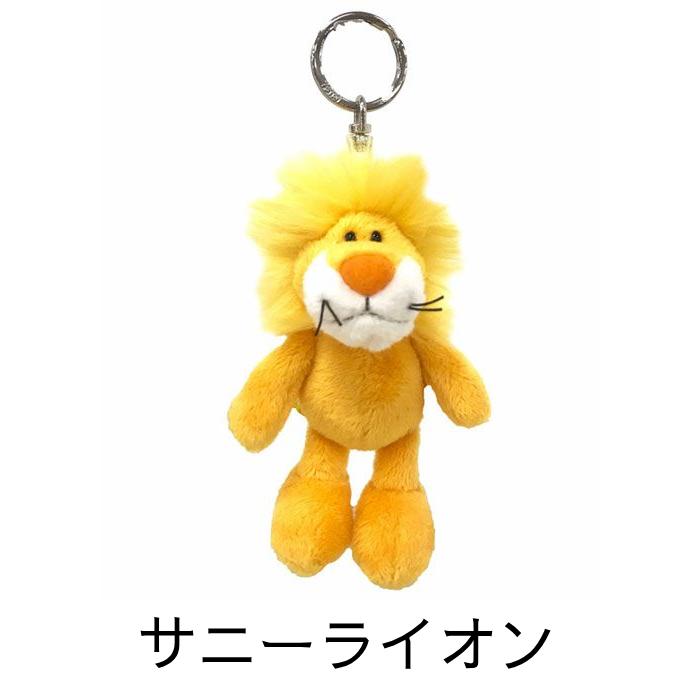 nici（ニキ） キーホルダー ぬいぐるみ レインボーラビット レインボー