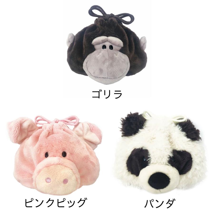 nici（ニキ） フェイスポーチ フィギュアポーチ 巾着 バック ポーチ