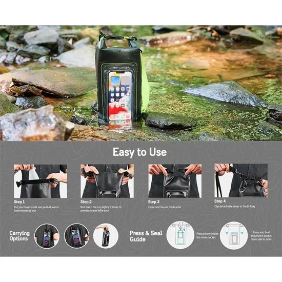防水ドライバッグ Marine Water Resistant 2L Black/Neon 0840171718232 | PELICAN PRODUCTS | 08