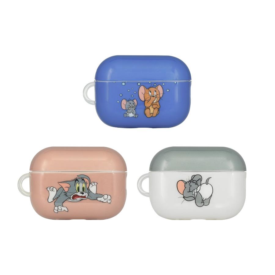 Airpods Pro 第2世代 ケース セット グルマンディーズ トムとジェリー AirPods Pro 第2世代 対応 ソフト