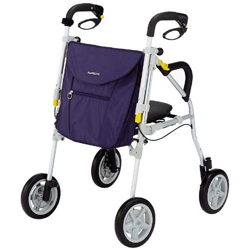 歩行車 ピウプレスト マムポイントネイビー 島製作所 ③