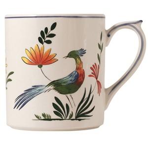 0111CMUG マグカップ300cc オワゾ・パラディー 極鳥 陶器製 ジアン