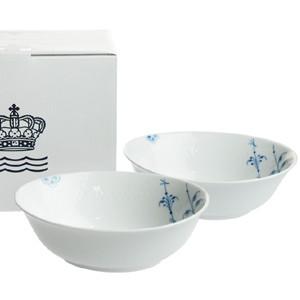 011738 best seller ブルーパルメッテ オーバルボウルペアセット 楕円 2-500-033 ロイヤルコペンハーゲン
