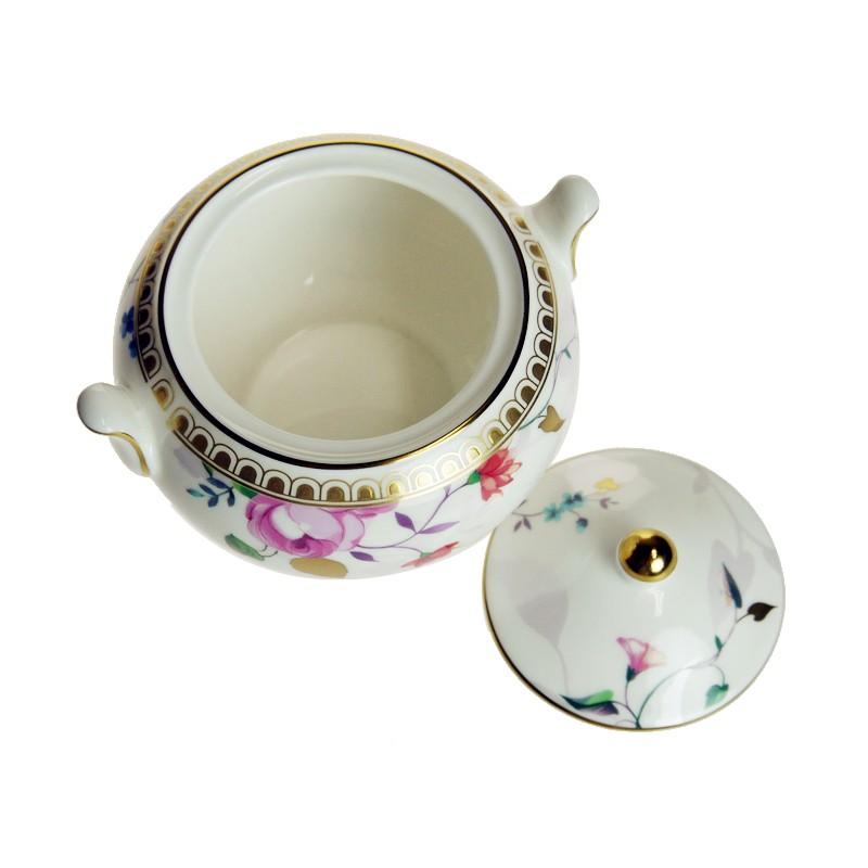 在庫あり/即出荷可】 ウエッジウッド シュガーポット フタ付ボックス