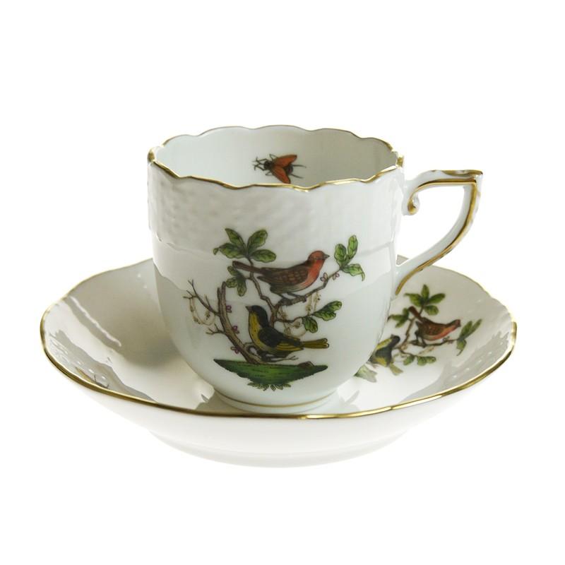 ヘレンド ロスチャイルドバード Ro デミタス コーヒーカップ ソーサー 709 容量90ml 磁器製 鳥の種類は選べません リッチ通販 通販 Yahoo ショッピング