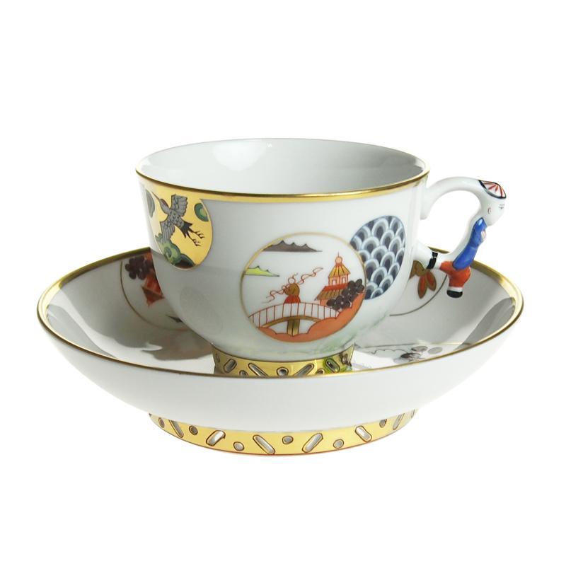 68%OFF!】 リッチ通販ヘレンド シノワズリ CON 昔話 ティーカップ