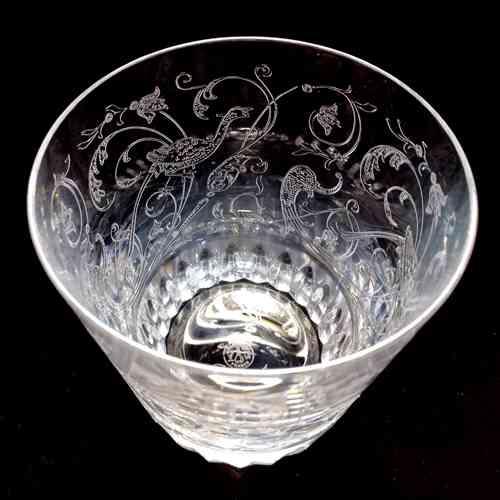 パルメ 最後1点 入手困難 バカラ アッシドエッチングの傑作 タンブラー