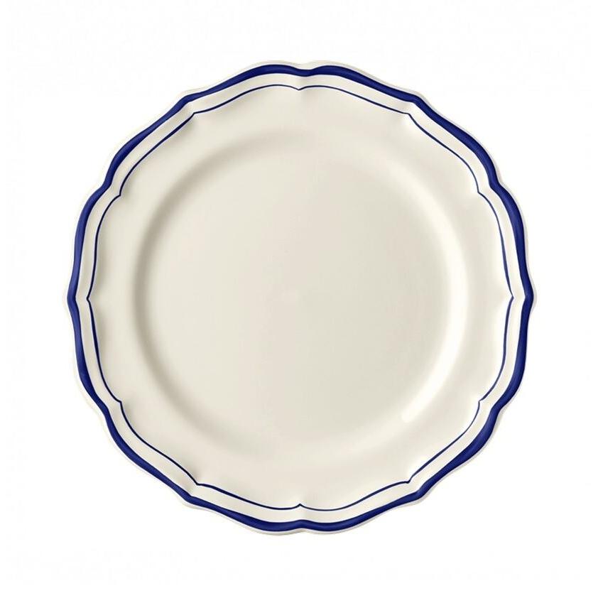 GIEN 食器 皿22.5cm 南欧 ジアン フィレコバルト デザートプレート22.5