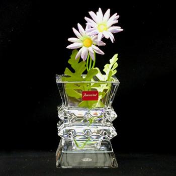 2100928 コロンビーヌ 花瓶 高さ9.5cm フラワーベース 花器 クリスタルガラス製 Baccarat バカラ バカラ赤箱入