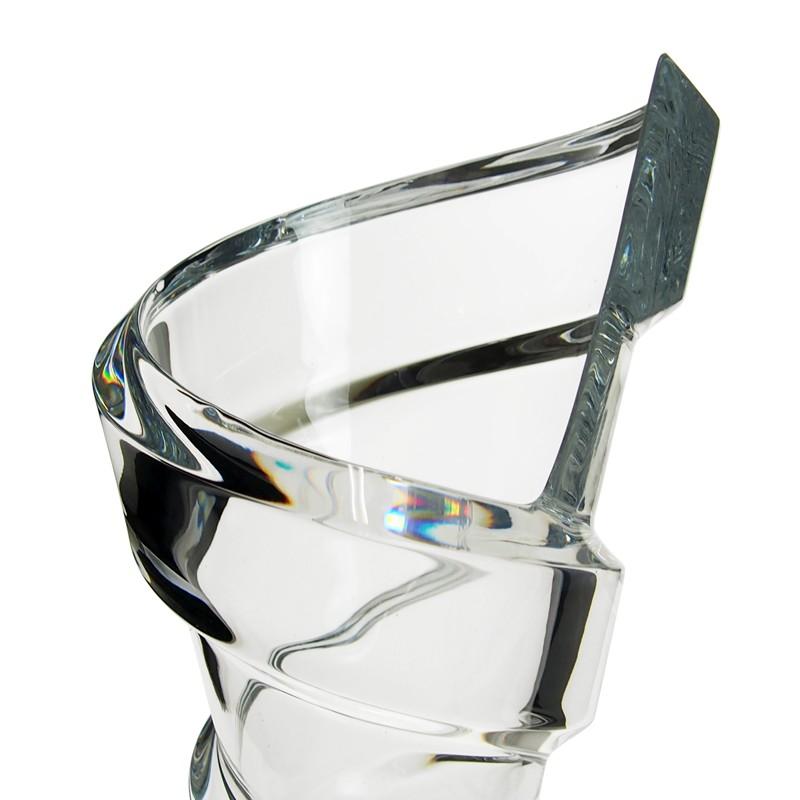 バカラ 花瓶 花器 クリスタルガラス製 Baccarat スパイラルSP
