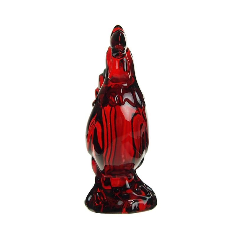 ポリン　Baccarat バカラ 干支シリーズ 酉 レッド フィギュリン ポリン様専用 Baccarat バカラ 干支シリーズ 酉 レッド フィギュリン