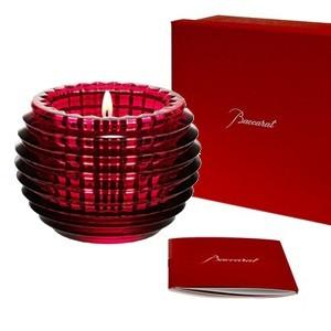 バカラ Baccarat アイ キャンドルホルダーレッド2個セット EYE 2-810
