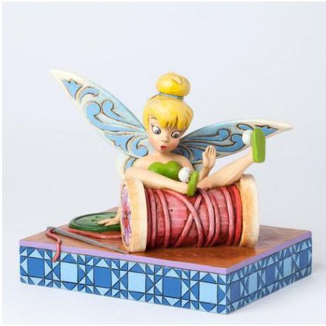 エネスコ Enesco ディズニーフィギュア Tinker Bell Tumbles 糸巻きで転んだ ティンカーベル ディズニートラディション リッチ通販 通販 Yahoo ショッピング