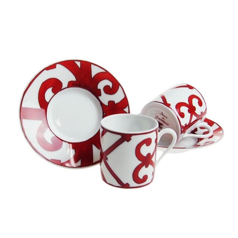 HERMES エルメス ガダルキヴィールデミタスコーヒーカップ&ソーサー エルメス（HERMES） ガダルキヴィール コーヒーカップ＆ソーサー