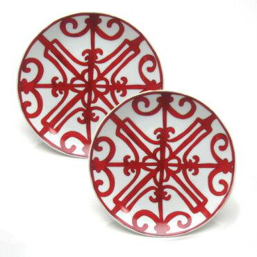 HERMES（エルメス） 食器 皿17cm #6 ペア ガダルキヴィール