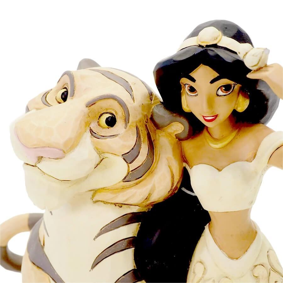 ディズニーフィギュア アラジン ジャスミン＆ラジャー ホワイトウッド