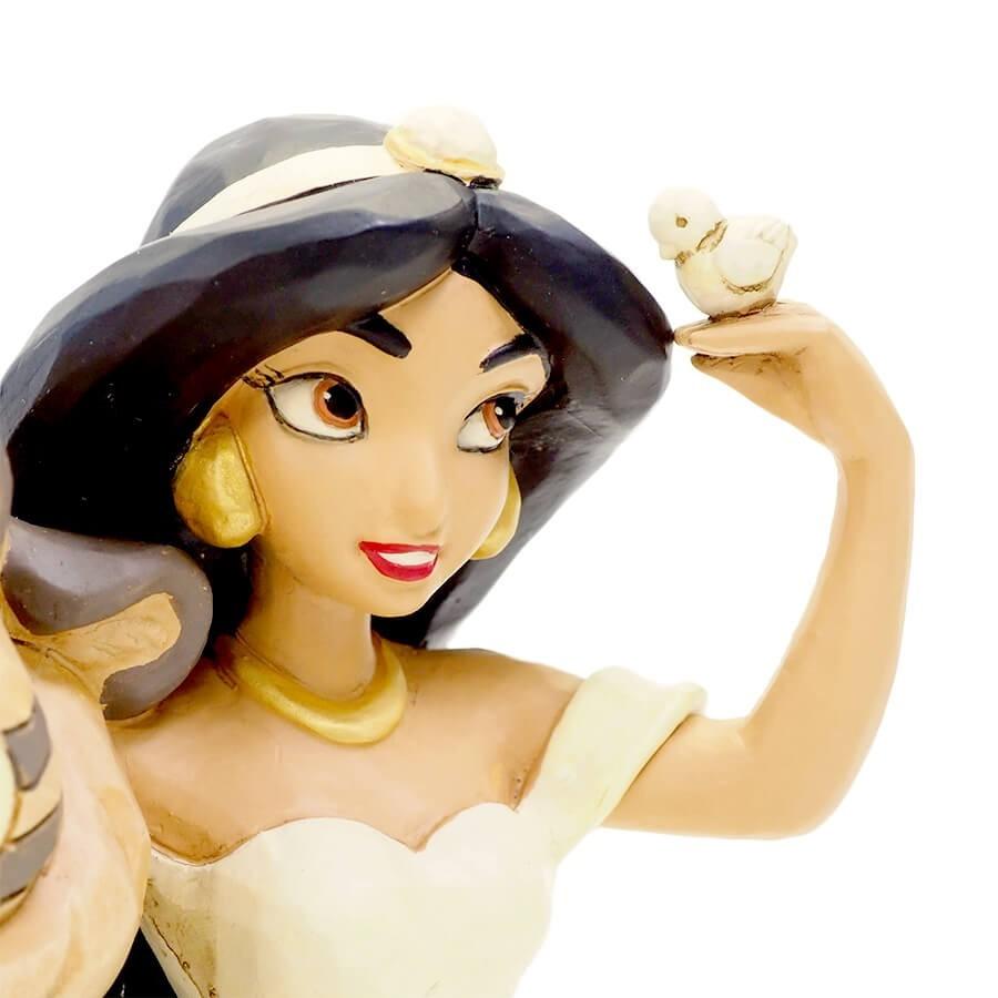 ディズニーフィギュア アラジン ジャスミン＆ラジャー ホワイトウッド