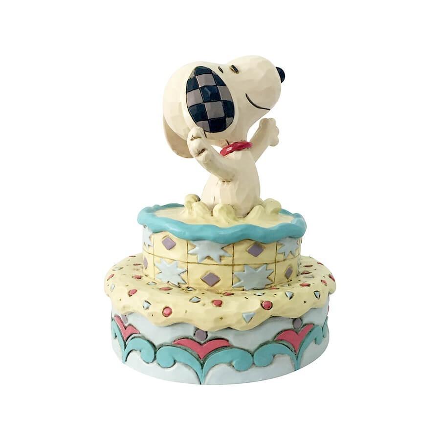 スヌーピー ピーナッツ フィギュア スヌーピー サプライズ バースデーケーキ Peanuts By Jim Shore リッチ通販 通販 Yahoo ショッピング