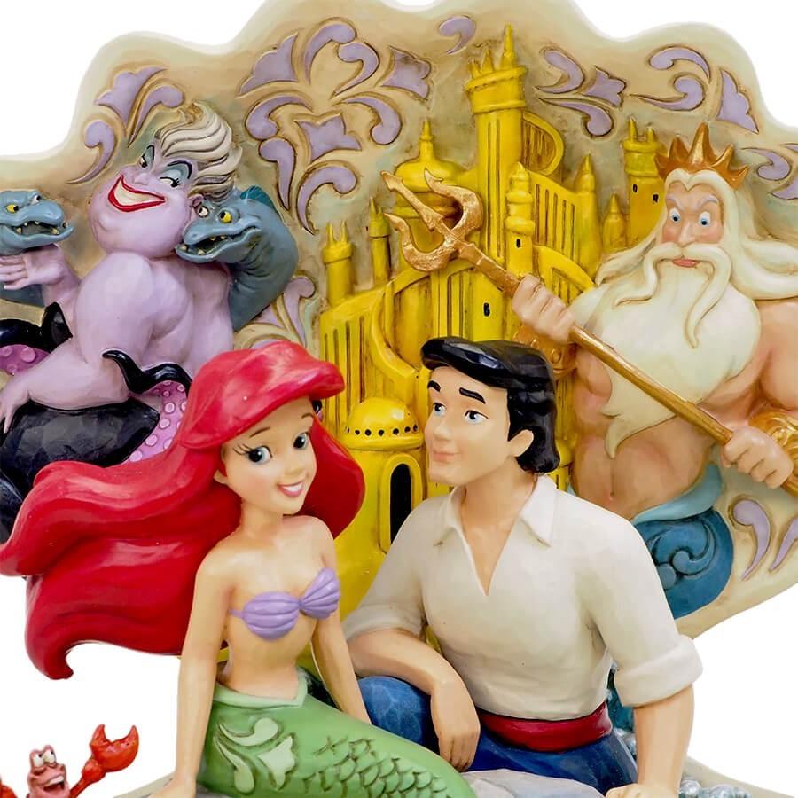 ディズニーフィギュア リトル マーメイド シーシェル アリエル エリック王子 トリトン王 セバスチャン フランダー 魔女のアースラ Enesco リッチ通販 通販 Yahoo ショッピング