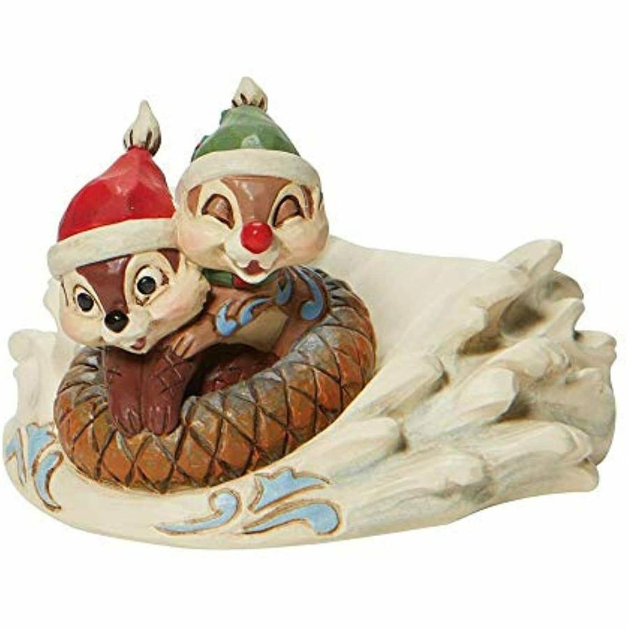 エネスコ Enesco ディズニーフィギュア チップ&デール 雪そり