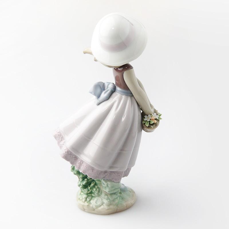 グランドセール 限定値下げ！リヤドロ Lladro 【花の小径】 置物