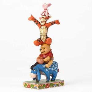 ディズニープーさんフィギュア 仲良し4人組 プー ティガー ピグレット イーヨー エネスコ Enesco Winnie The Pooh ディズニートラディション Dtr リッチ通販 通販 Yahoo ショッピング