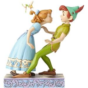ディズニーピーターパン65周年記念フィギュア ピーターパンとウエンディ キス ティンカーベル エネスコ Enesco ディズニートラディション Dtr リッチ通販 通販 Yahoo ショッピング